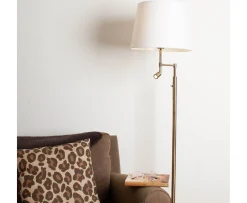By Rydéns Orlando Golvlampa Antik/Beige 157cm