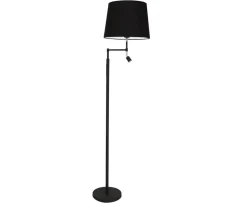 By Rydéns Orlando Golvlampa Sandsvart/Svart 157cm