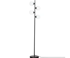 By Rydéns Punto Golvlampa Matt Svart 160cm