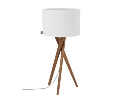 By Rydéns Vega Bordslampa Ek/Vit 55cm