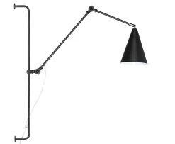 By Rydéns Yukon Vägglampa Matt Svart 78cm