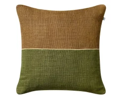 Chhatwal & Jonsson Amol Kuddfodral Taupe/Cactus Green 50x50
