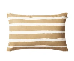 Chhatwal & Jonsson Block Stripe Outdoor Prydnadskudde Beige/Off White 40x60