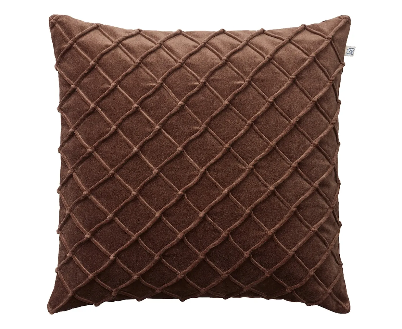 Chhatwal & Jonsson Deva Kuddfodral Sammet Brown 50x50