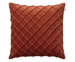 Chhatwal & Jonsson Deva Kuddfodral Sammet Rust 50x50
