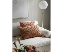 Chhatwal & Jonsson Deva Kuddfodral Sammet Rose 50x50