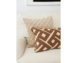 Chhatwal & Jonsson Deva Kuddfodral Sammet Tan 50x50
