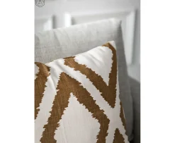Chhatwal & Jonsson Diamond Outdoor Prydnadskudde Beige/Off White 50x50