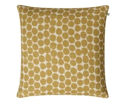 Chhatwal & Jonsson Dot Ari Linen Kuddfodral Spicy Yellow 50x50