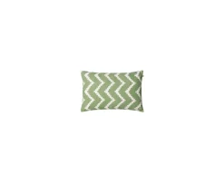 Chhatwal & Jonsson Ikat Sema Outdoor Prydnadskudde Sage/Off White 40x60