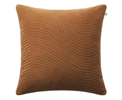 Chhatwal & Jonsson Kunal Kuddfodral Sammet Cognac 50x50