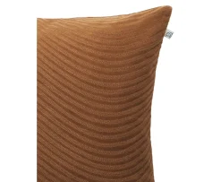 Chhatwal & Jonsson Kunal Kuddfodral Sammet Cognac 50x50