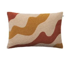Chhatwal & Jonsson Lodi Kuddfodral Linne/Bomull Terracotta/Tan/Masala Yellow 40x60