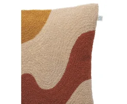 Chhatwal & Jonsson Lodi Kuddfodral Linne/Bomull Terracotta/Tan/Masala Yellow 40x60