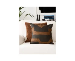 Chhatwal & Jonsson Mani Kuddfodral Linen/Cotton Cognac 50x50