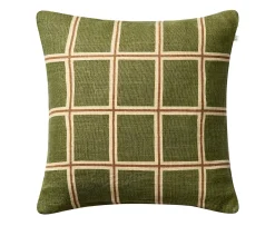 Chhatwal & Jonsson Raha Kuddfodral Cactus Green/Taupe 50x50