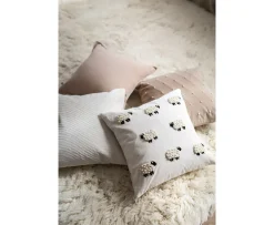 Chhatwal & Jonsson Sheep Kuddfodral Sammet Ivory 50x50