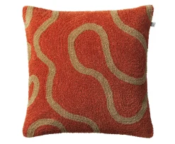 Chhatwal & Jonsson Swati Kuddfodral Bouclé Apricot Orange/Sand 50x50