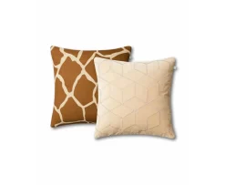 Chhatwal & Jonsson Vir Kuddfodral Sammet Beige 50x50