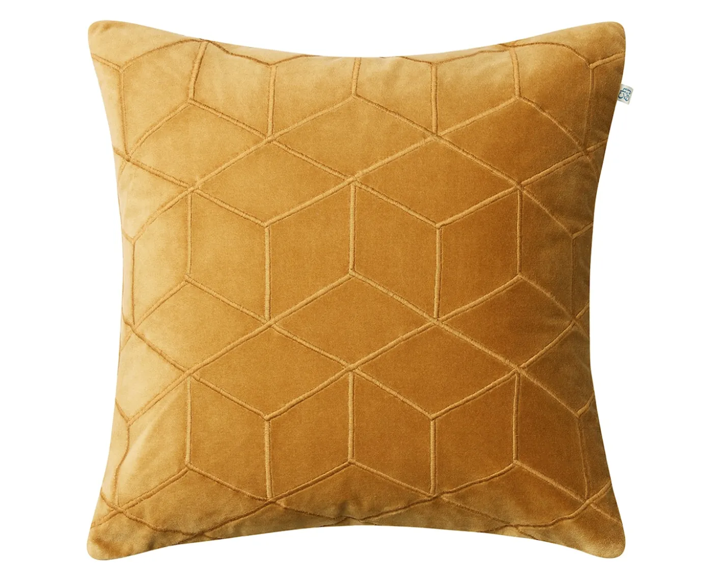 Chhatwal & Jonsson Vir Kuddfodral Sammet Masala Yelow 50x50