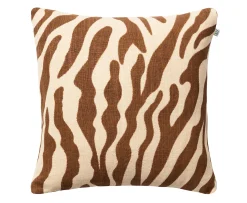 Chhatwal & Jonsson Zebra Linen Kuddfodral Taupe 50x50