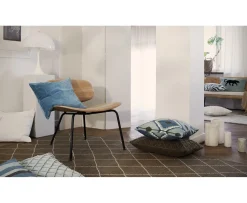 Chhatwal & Jonsson Zebra Linen Kuddfodral Heaven Blue 40x60