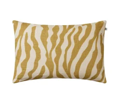 Chhatwal & Jonsson Zebra Linen Kuddfodral Spicy Yellow 40x60