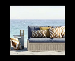 Chhatwal & Jonsson Zebra Outdoor Prydnadskudde Beige/Off White 50x50