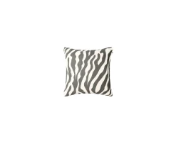 Chhatwal & Jonsson Zebra Outdoor Prydnadskudde Grey/Off White 50x50