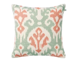 Chhatwal & Jonsson Adi Kuddfodral Linne Aqua/Rose 50x50
