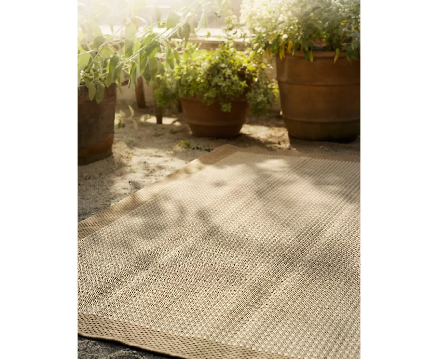 Chhatwal & Jonsson Bahar Outdoor Matta Beige/Off White 200x300