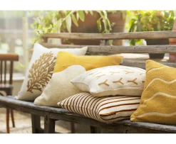 Chhatwal & Jonsson Coral Linne Kuddfodral Khaki 50x50