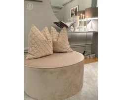 Chhatwal & Jonsson Deva Kuddfodral Sammet Beige 50x50