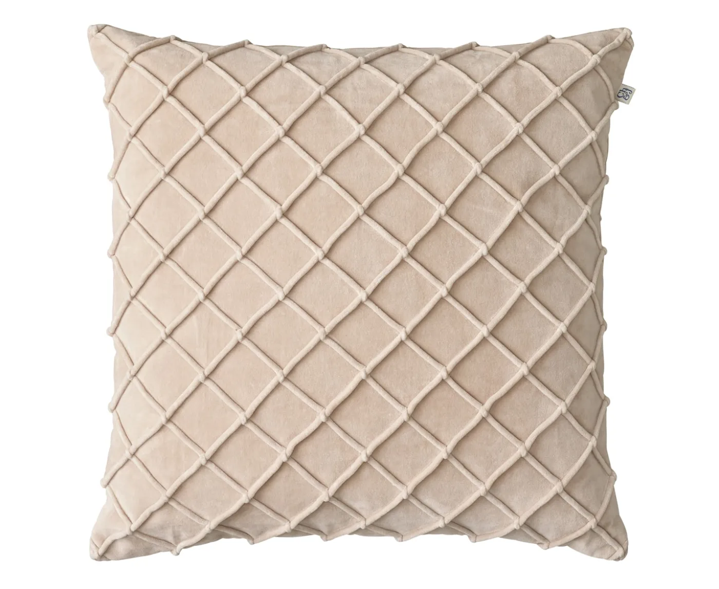 Chhatwal & Jonsson Deva Kuddfodral Sammet Beige 50x50
