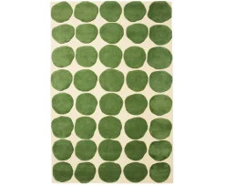 Chhatwal & Jonsson Dots Ullmatta Light Khaki/Cactus Green 230x320