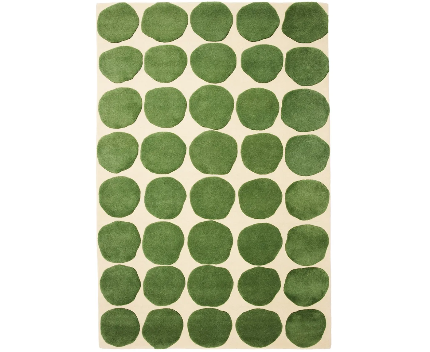 Chhatwal & Jonsson Dots Ullmatta Light Khaki/Cactus Green 230x320