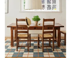Chhatwal & Jonsson Haveli Ullmatta Heaven Blue/Light Khaki/Rust 230x320
