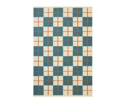 Chhatwal & Jonsson Haveli Ullmatta Heaven Blue/Light Khaki/Rust 230x320