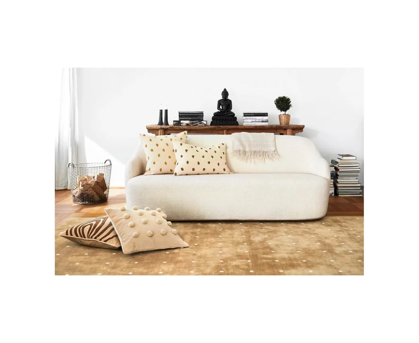Chhatwal & Jonsson Isha Ullmatta Light Beige/Off White 247x340
