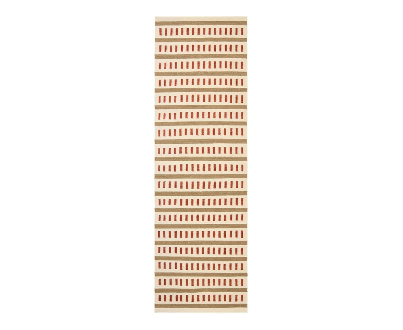 Chhatwal & Jonsson Ladakh Ullmatta Off White/Beige/Rust 80x250