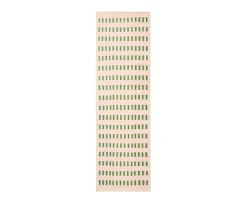 Chhatwal & Jonsson Ladakh Ullmatta Off White/Cactus Green/Dusty Pink 80x250