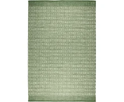 Chhatwal & Jonsson Mahi Ullmatta Off White/Green 200x300
