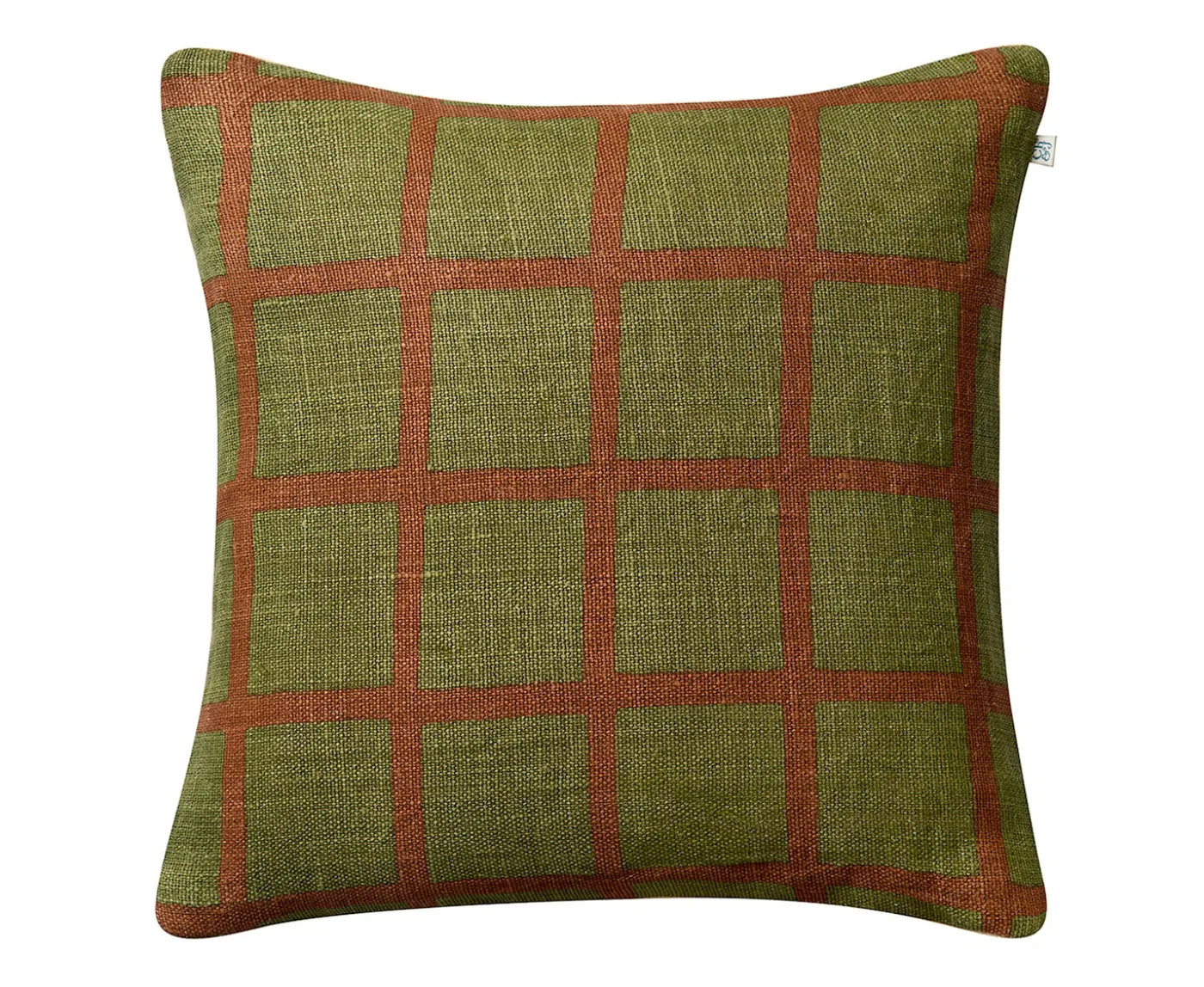 Chhatwal & Jonsson Mela Kuddfodral Cactus Green/Terracotta 50x50