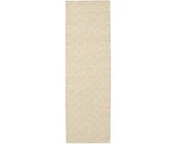 Chhatwal & Jonsson Mohini Gångmatta Ull Beige 80x250
