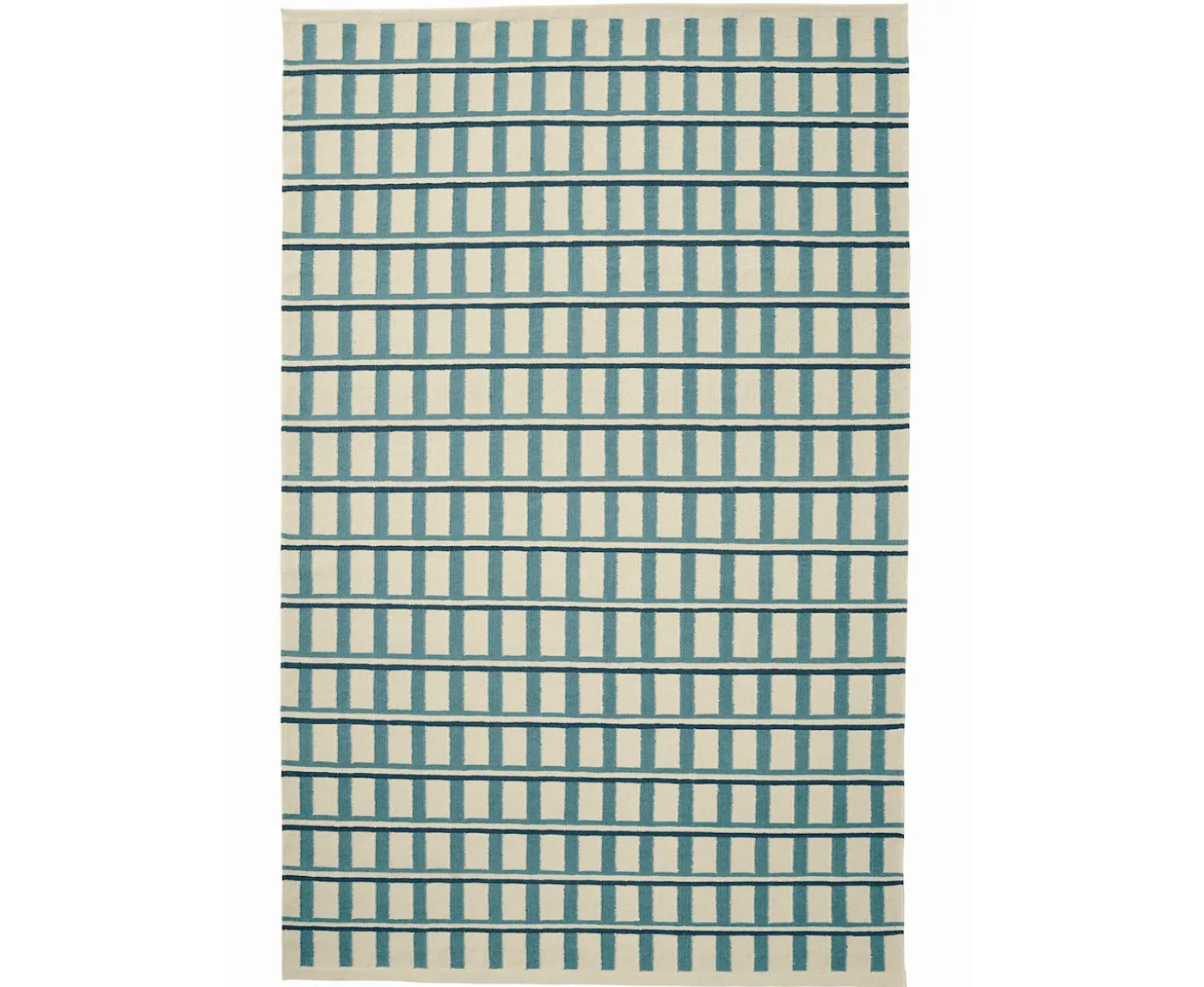 Chhatwal & Jonsson Mysore Ullmatta Off White/Heaven Blue/Blue 230x320