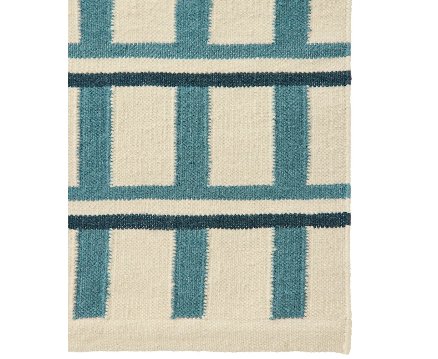 Chhatwal & Jonsson Mysore Ullmatta Off White/Heaven Blue/Blue 180x270