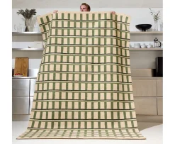Chhatwal & Jonsson Mysore Ullmattor Off White/Green/Dark Green 180x270