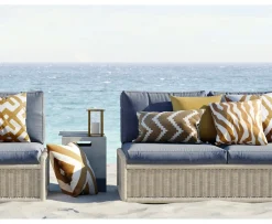 Chhatwal & Jonsson Pani Outdoor Prydnadskudde Beige 50x50