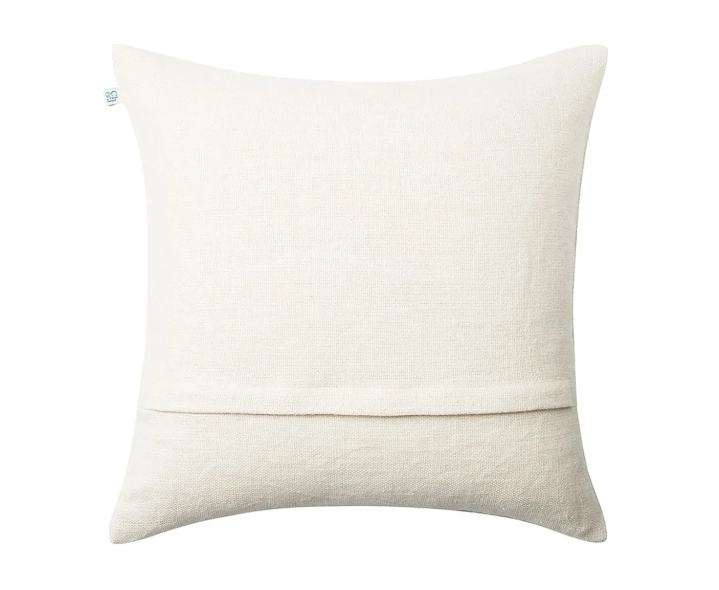 Chhatwal & Jonsson Raha Kuddfodral Linne Aqua/Apricot Orange 50x50