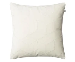 Chhatwal & Jonsson Vir Kuddfodral Sammet Ivory 50x50